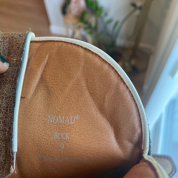 NOMAD Women’s NWOT Brown Floral Trendy Embroidered Cowboy Western Boots - Picture 8 of 10